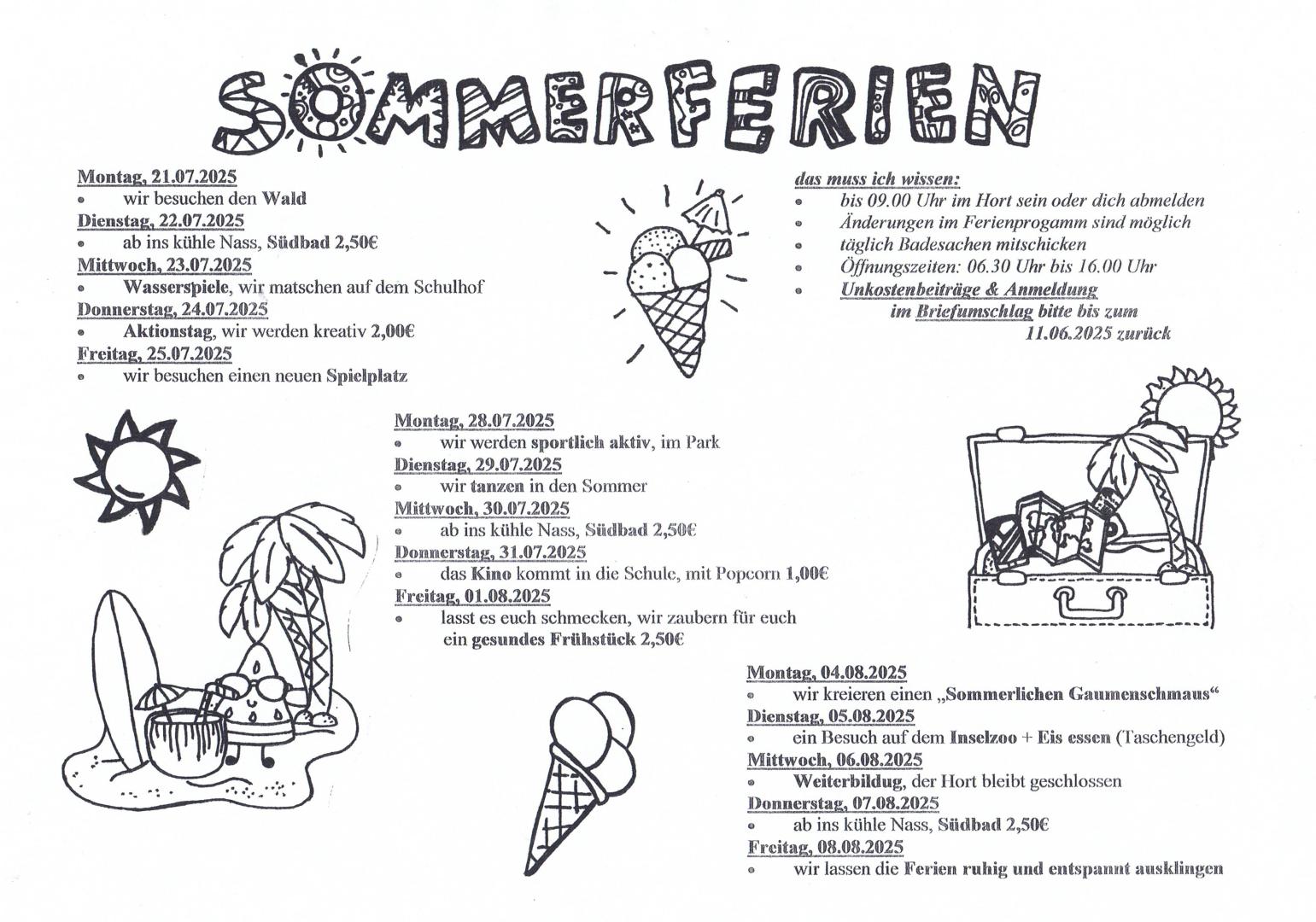 Sommerferien